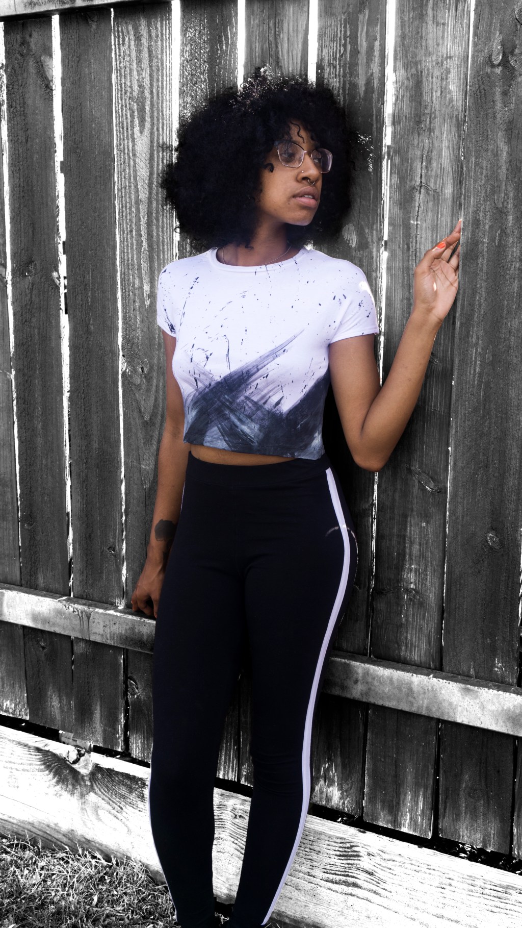 Limited Painted Crop&nbsp;Tops